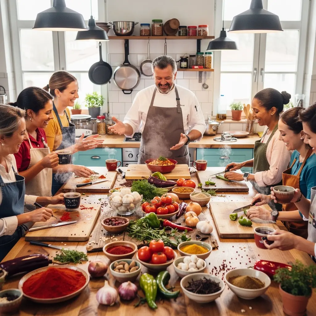 Füstölt fenyőfa illatú Lapsang Souchong tea gőzölgő csészében.