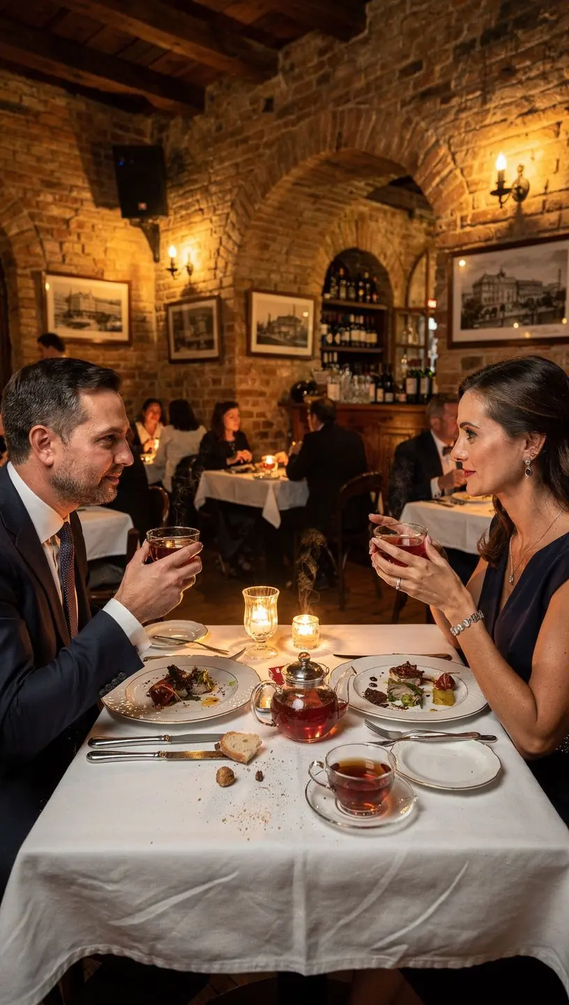 A Lapsang Souchong tea különleges füstös karakterét bemutató kép.
